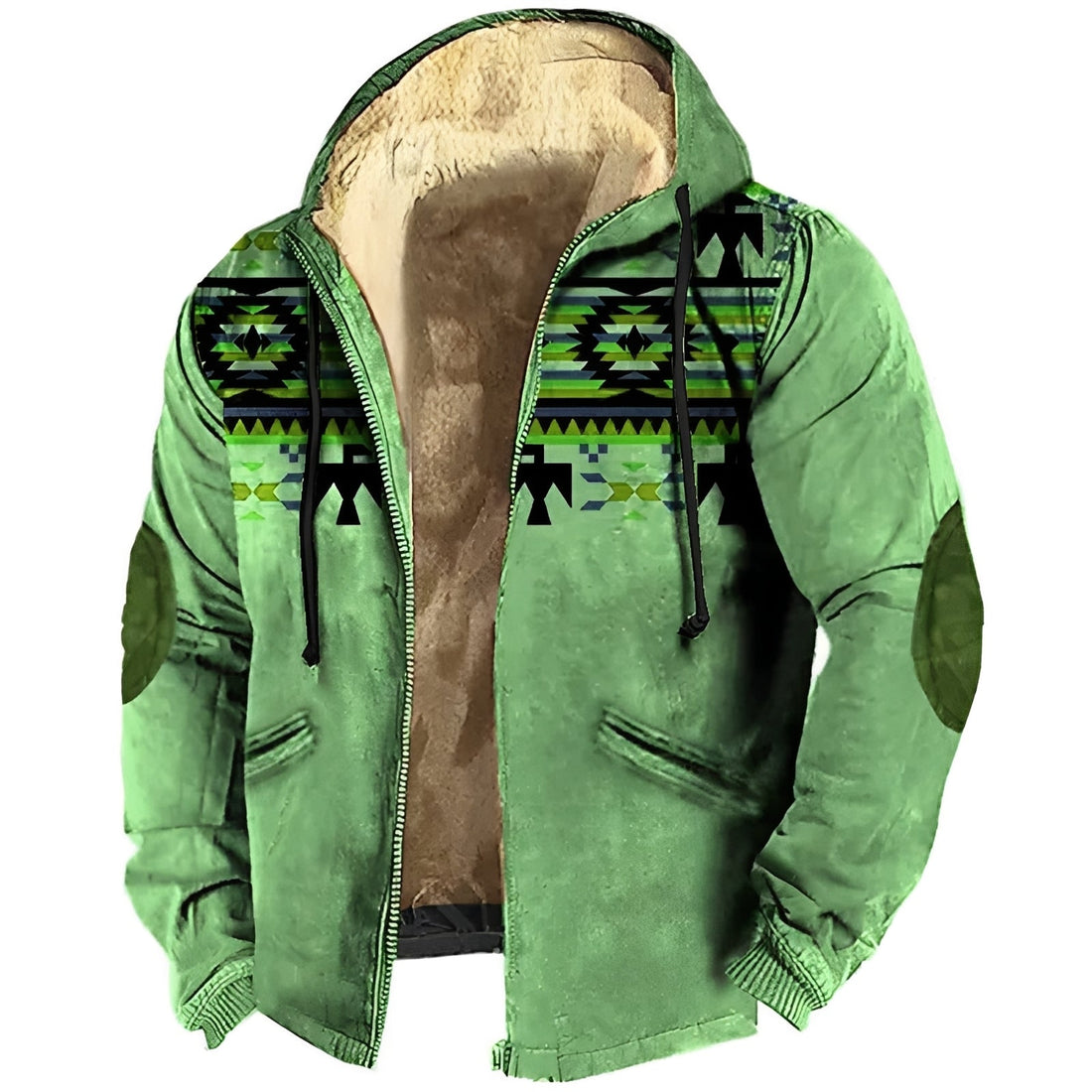 Edwin - Trendiger Herren-Hoodie mit ethnischem Muster