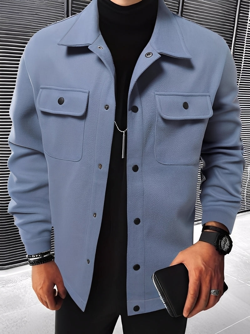 Clinton - Herrenjacke mit modernem Kragen und Taschen