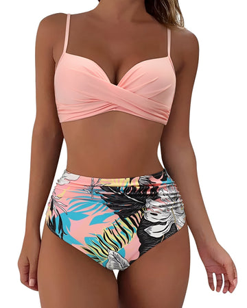 Jesse - Elegantes Bikini-Set mit hoher Taille für Damen