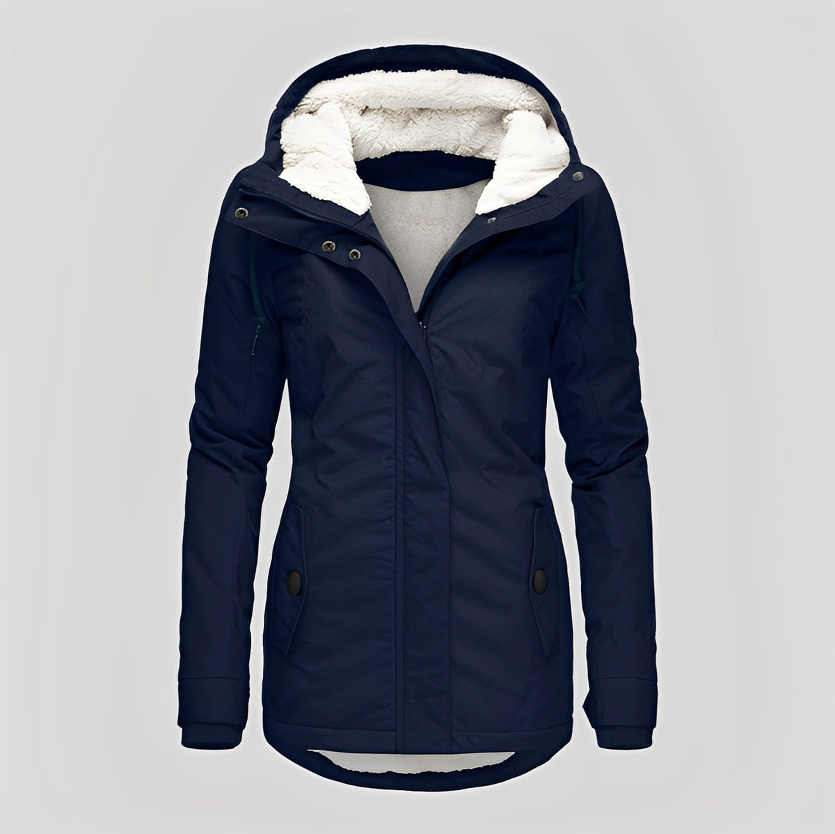 Earleen - Bequeme und gemütliche Jacke mit Kapuze
