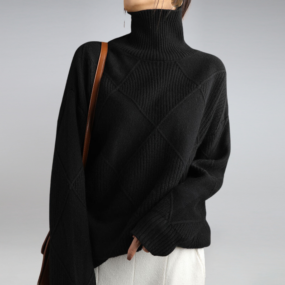 Camille - Stilvoller und warmer Rollkragenpullover
