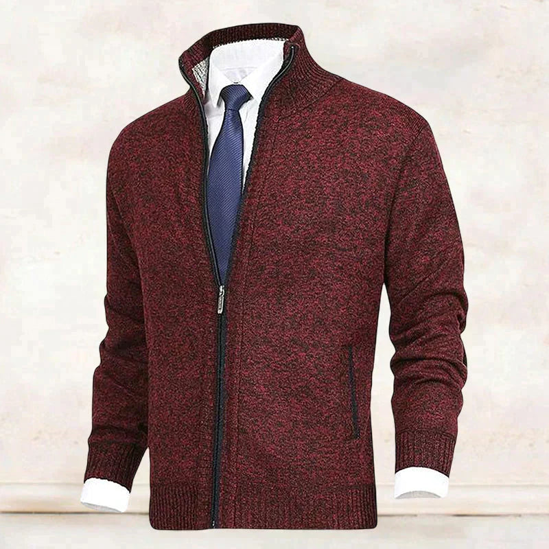 Saber – Cardigan mit Stehkragen