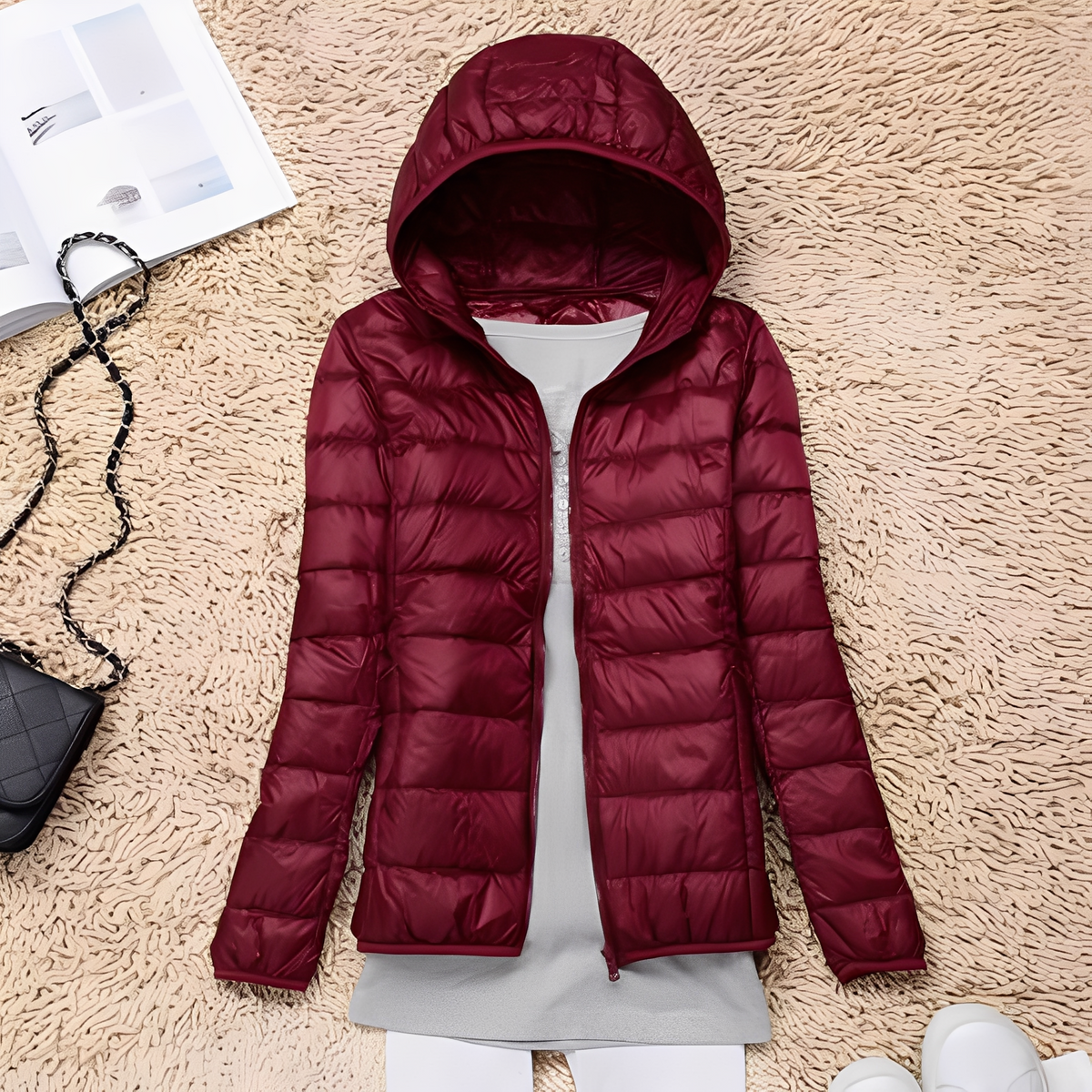 Lyndsay - Bequeme und stylische Kapuzenjacke