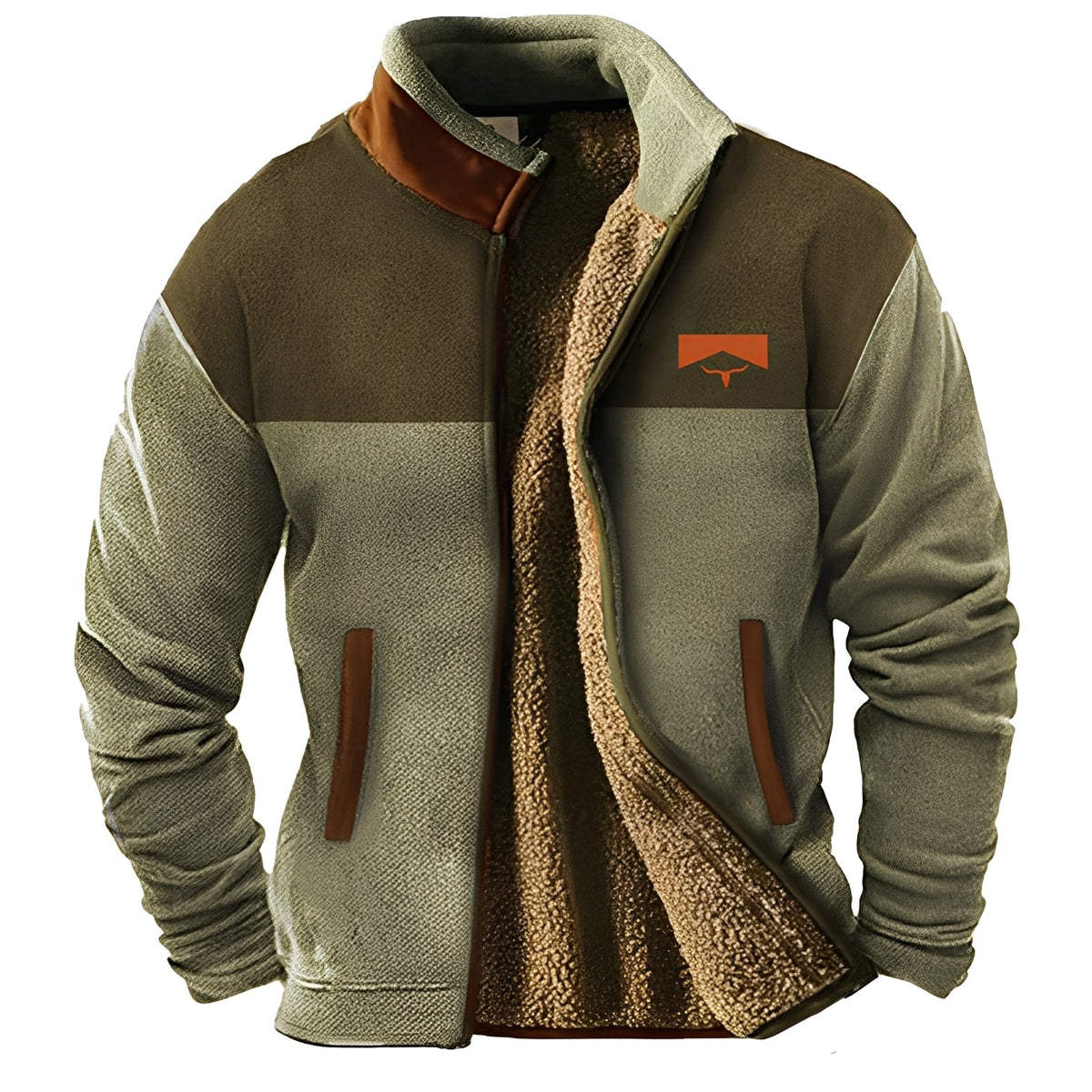 Todd - Stilvolle, warme Herren-Fleecejacke