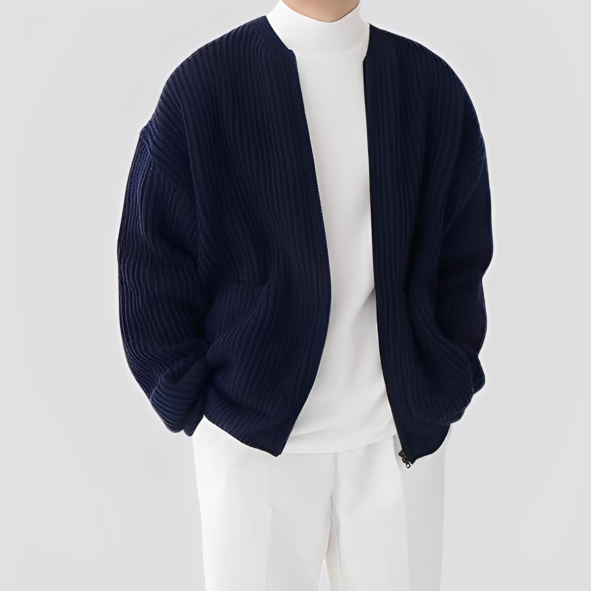 Declan - Modische Herrenstrickjacke