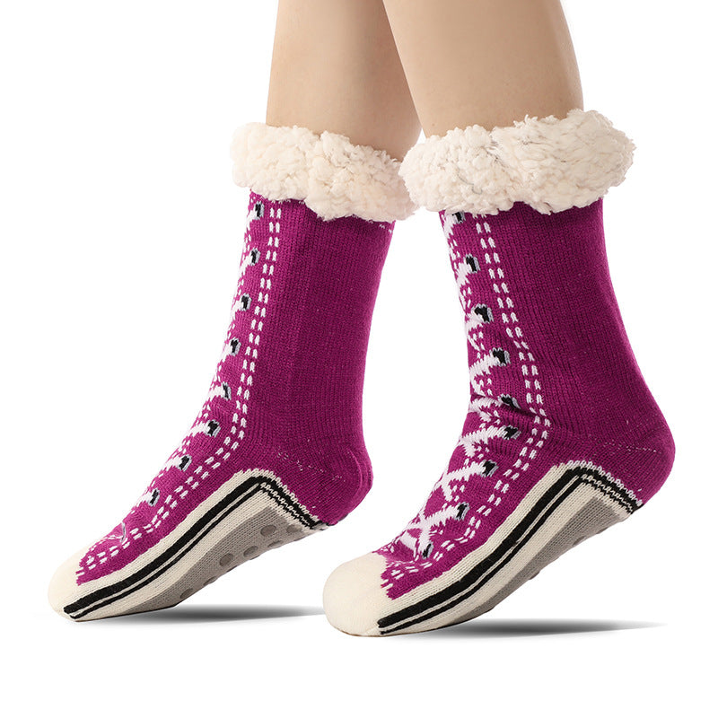 Sharla - Trendige Damen-Berber-Fleece-Socken