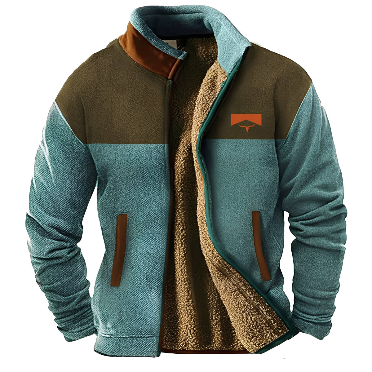 Todd - Stilvolle, warme Herren-Fleecejacke