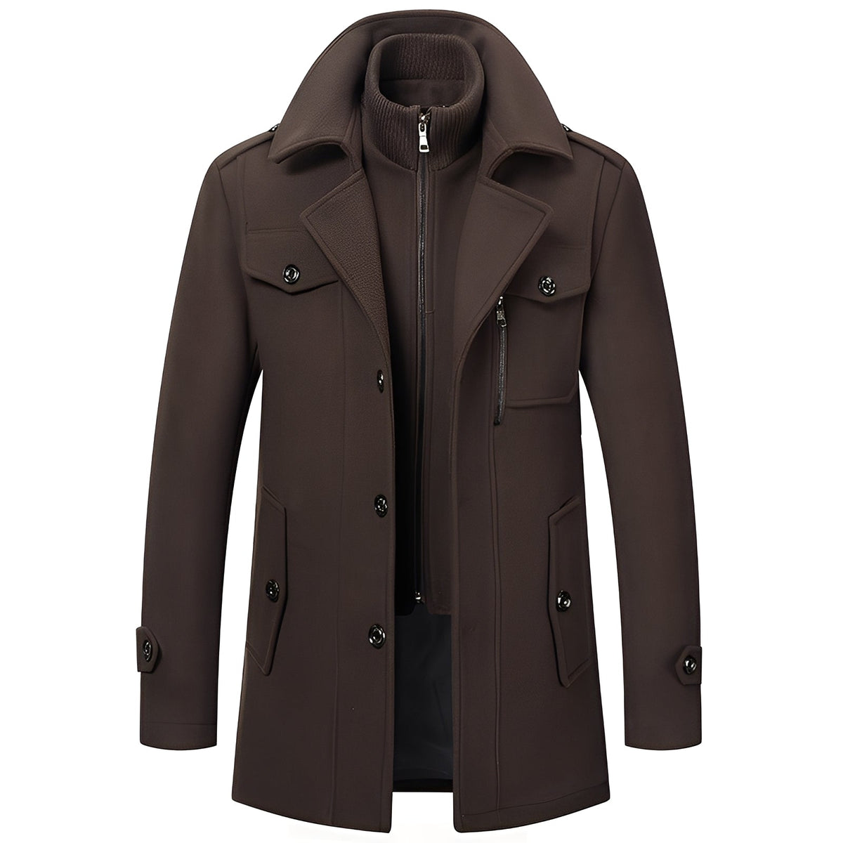 Darius - Moderne, kuschelige Wolljacke für Herren