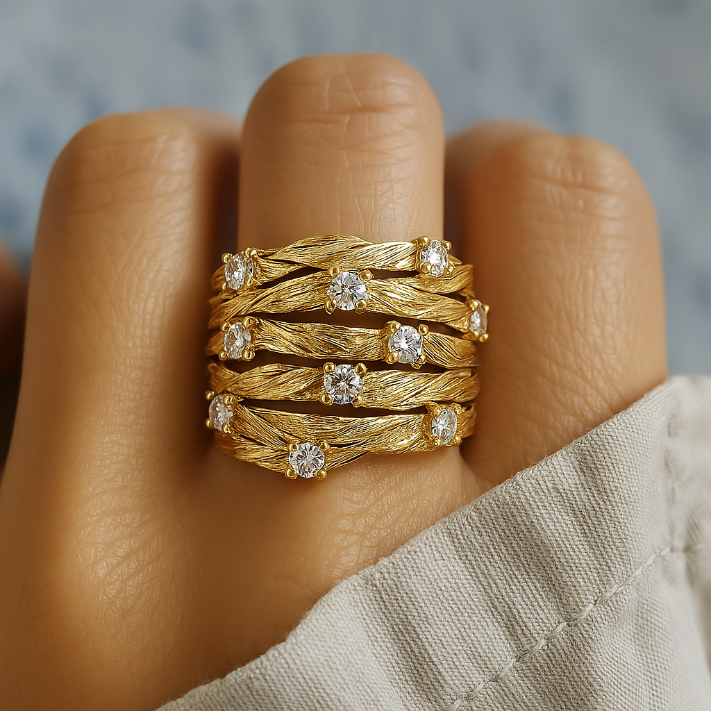 Marisse – Vintage-Ring mit subtiler Strahlkraft
