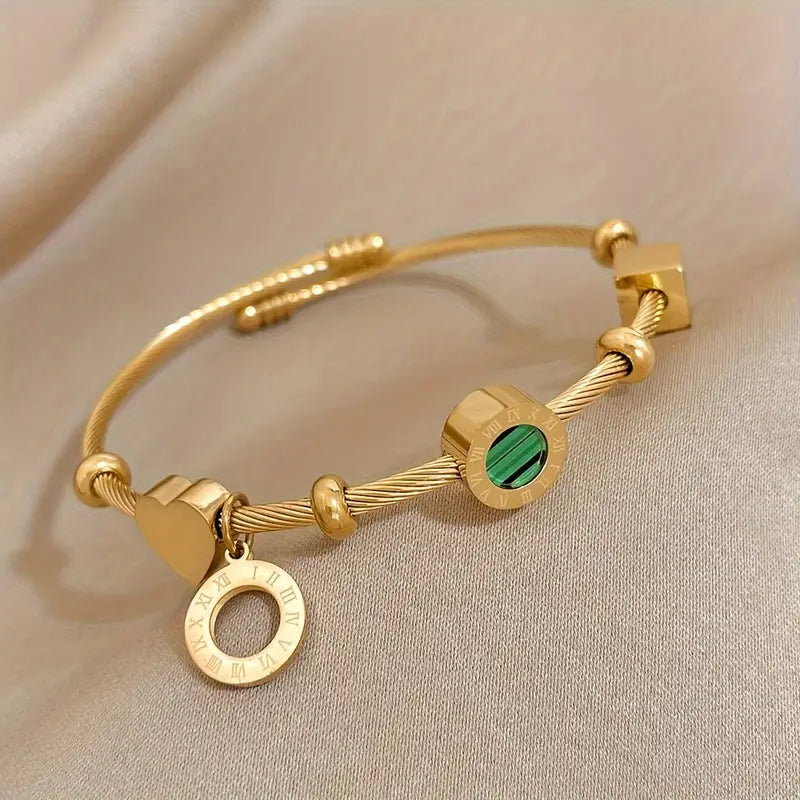 Rhian – Armband mit Unterschrift in Gold