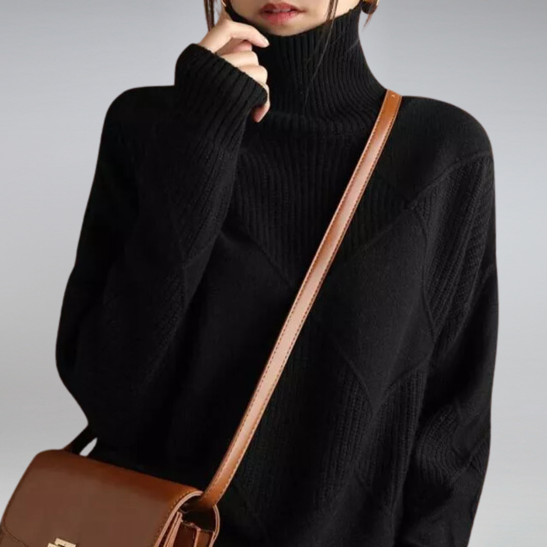 Camille - Stilvoller und warmer Rollkragenpullover