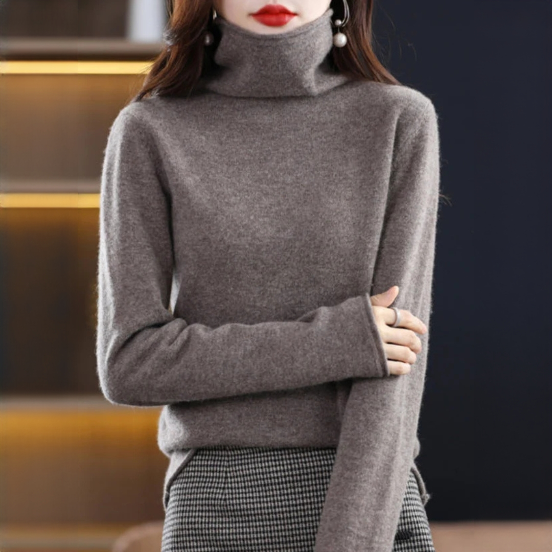Akainu - Bequemer Rollkragenpullover