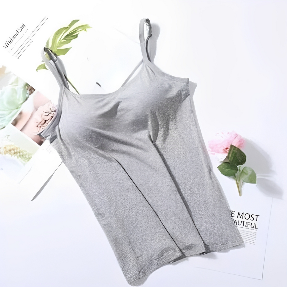 Selena - Elegantes Oberteil mit integriertem BH
