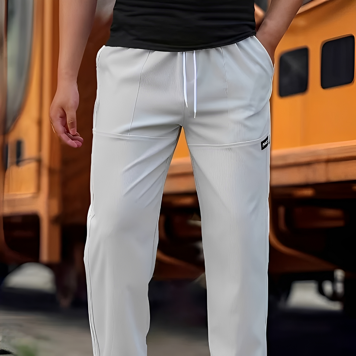 Jasper - Bequeme Hose mit Kordelzug