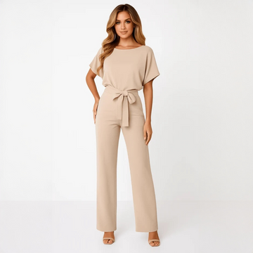Nora - Eleganter Jumpsuit mit Gürtel