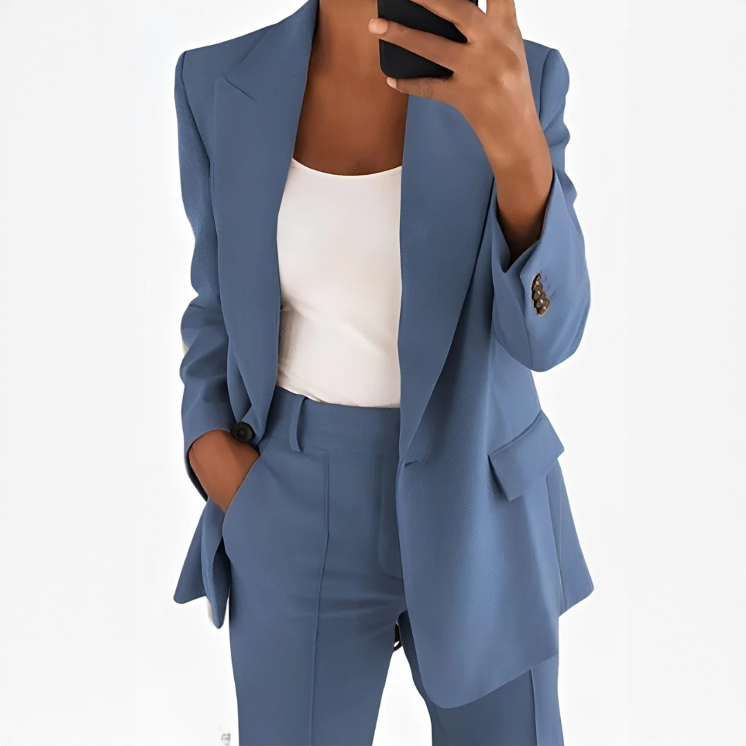 Muriel - Stilvolles Set aus Blazer und Hose