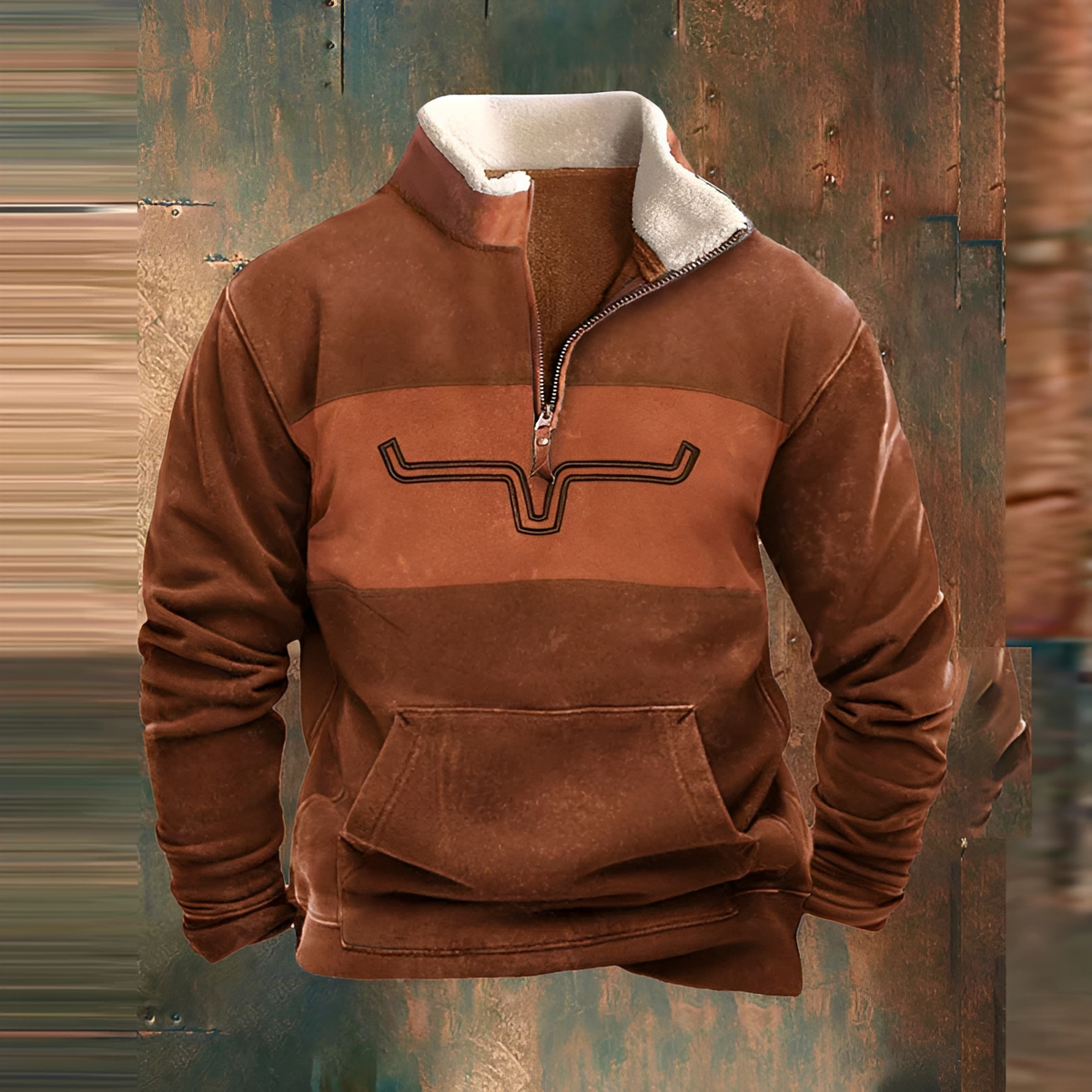 Celio - Elegante Jacke mit teilweisem Reißverschluss