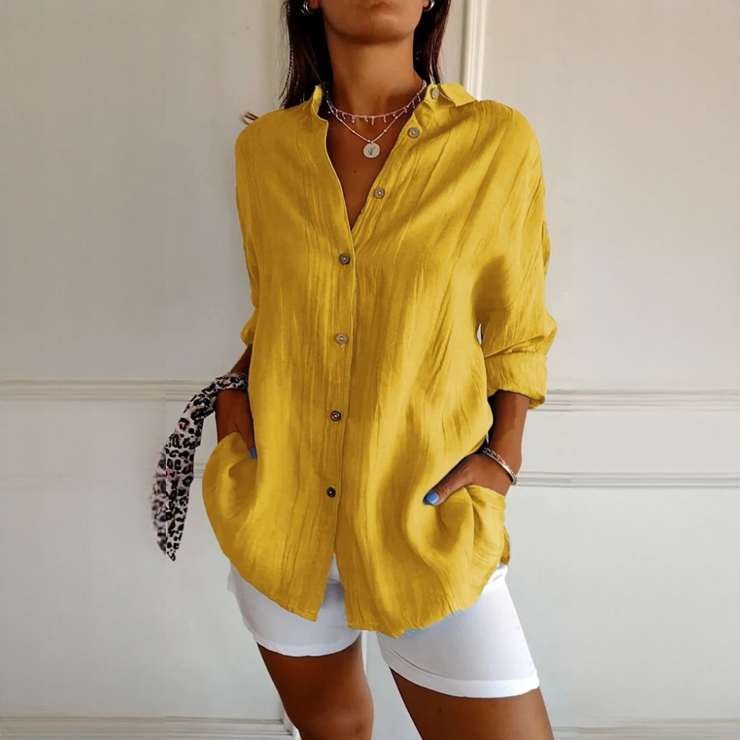 Xaelle - Elegante Bluse mit Knöpfen