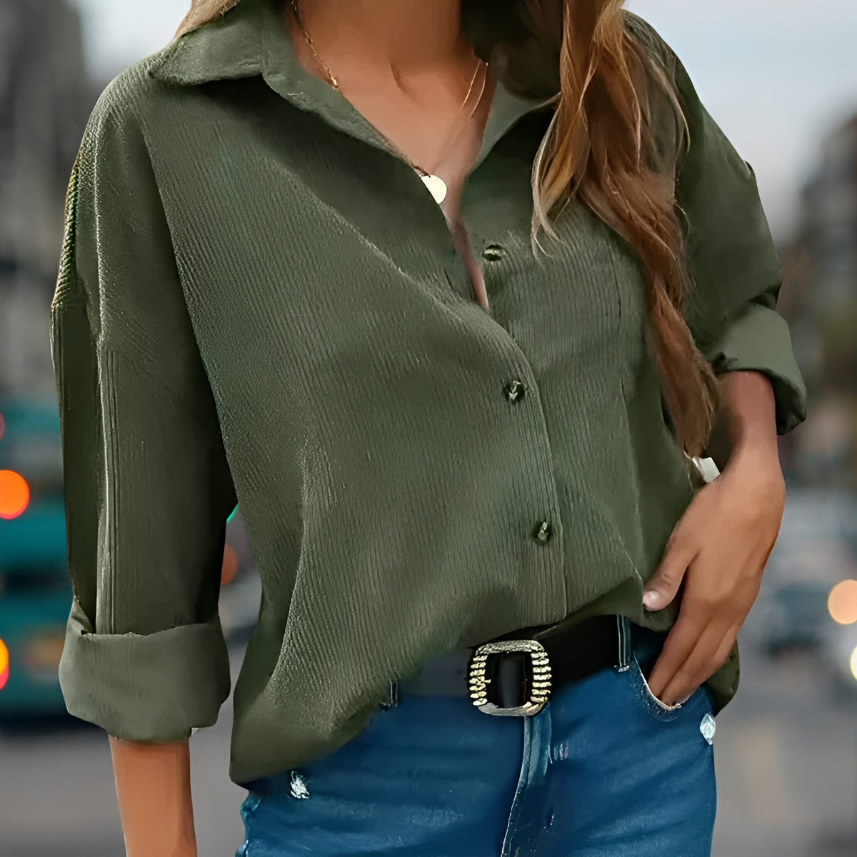 Wendela - Elegante Bluse mit entspanntem Schnitt