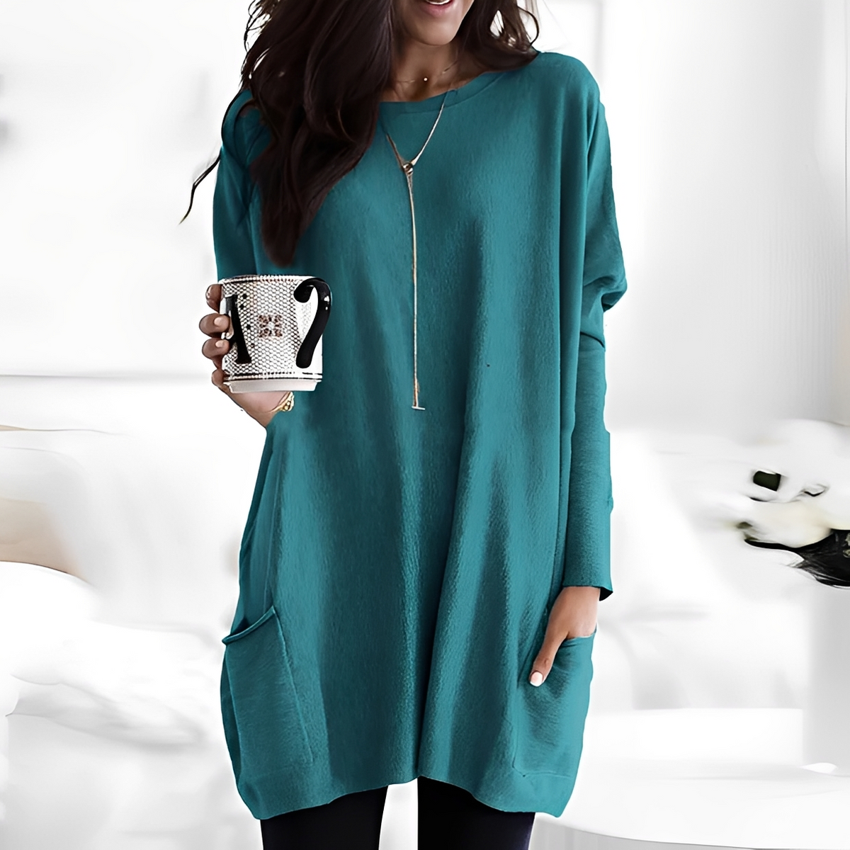Diane - Komfortabler Langarm-Pullover