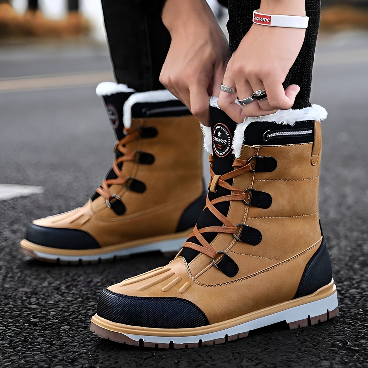 Graysen - Wasserfeste Stiefel für kalte Tage