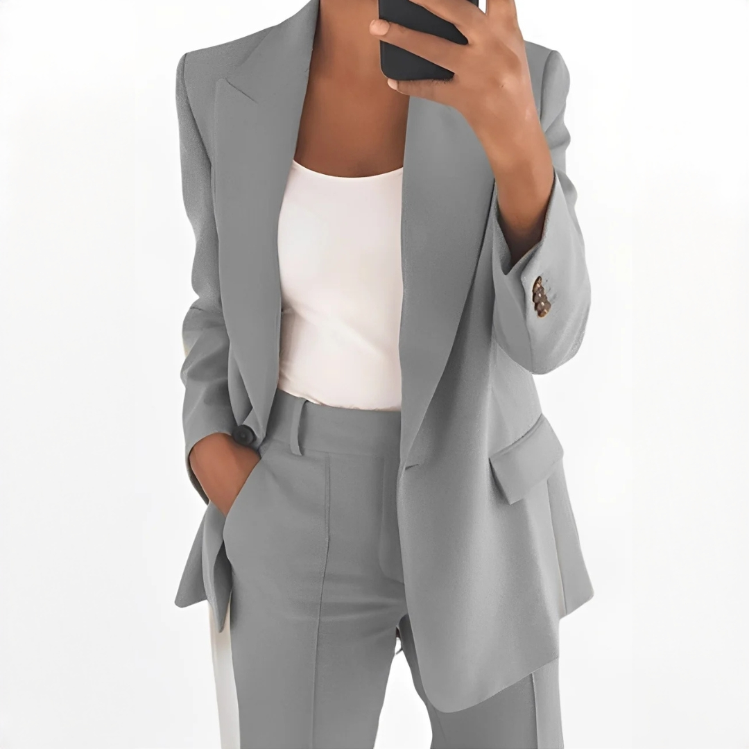 Muriel - Stilvolles Set aus Blazer und Hose