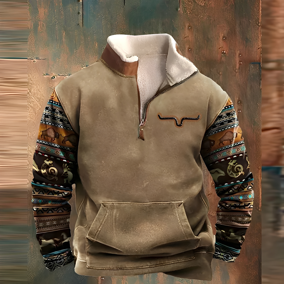 Kenton - Retro-Jacke in legerem Schnitt