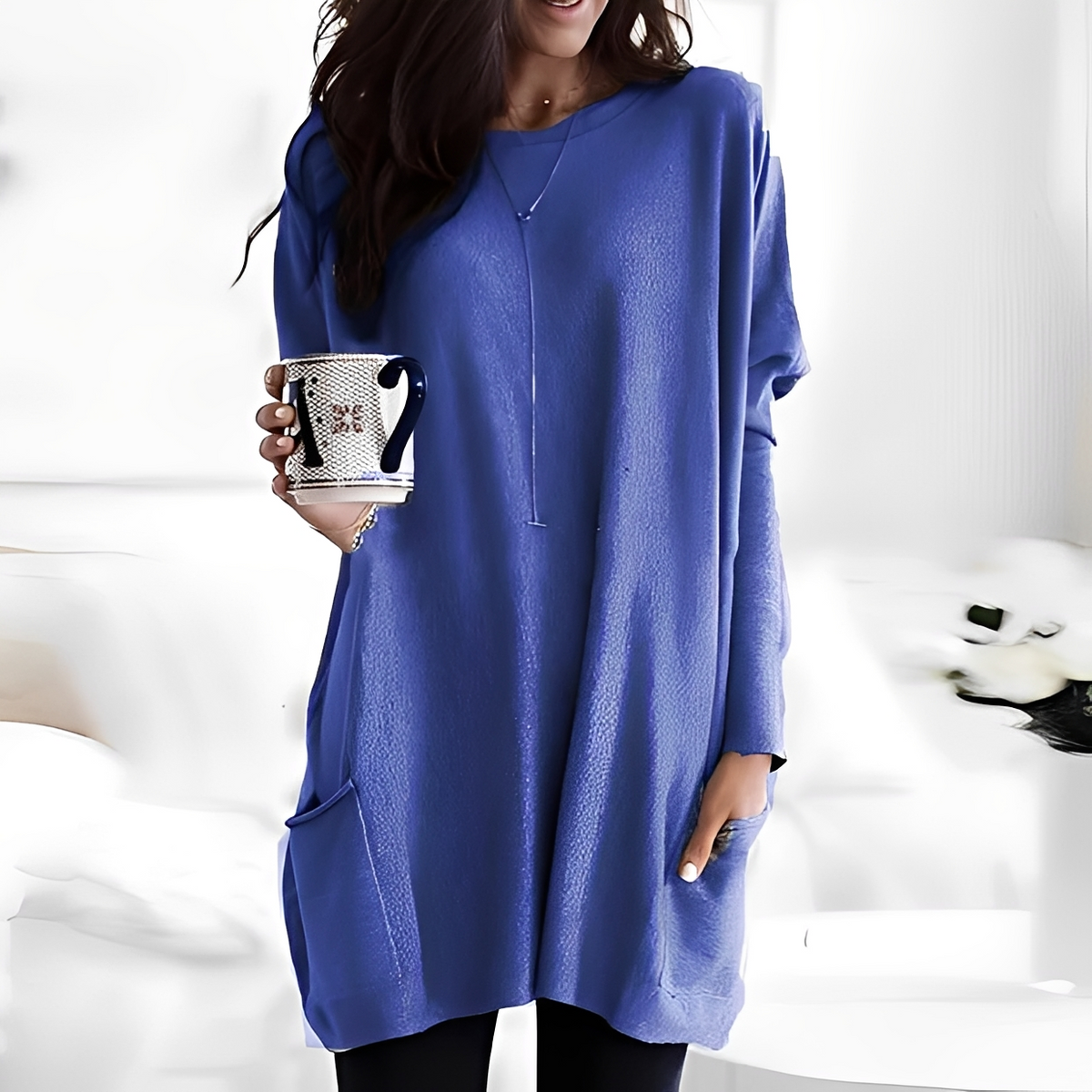 Diane - Komfortabler Langarm-Pullover