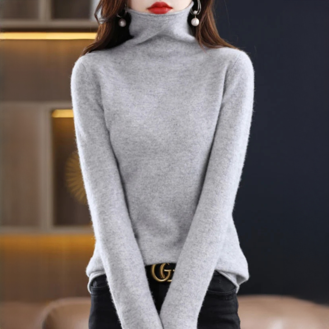 Akainu - Bequemer Rollkragenpullover