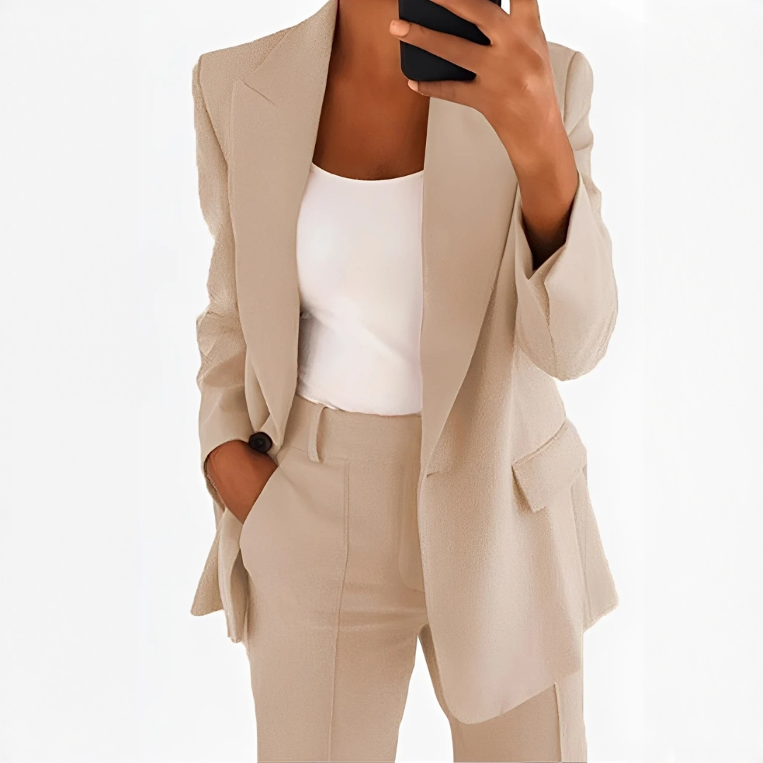 Muriel - Stilvolles Set aus Blazer und Hose