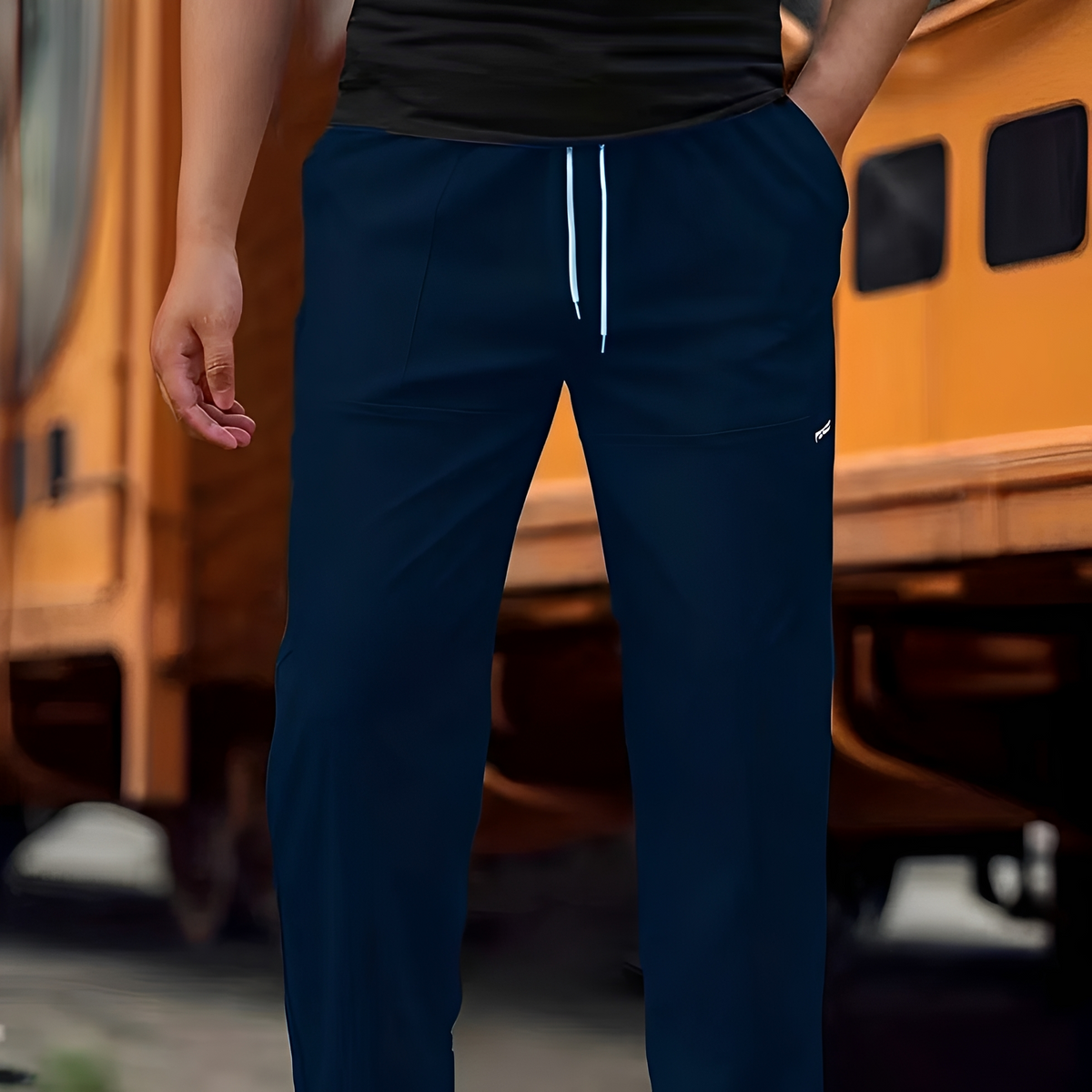 Jasper - Bequeme Hose mit Kordelzug