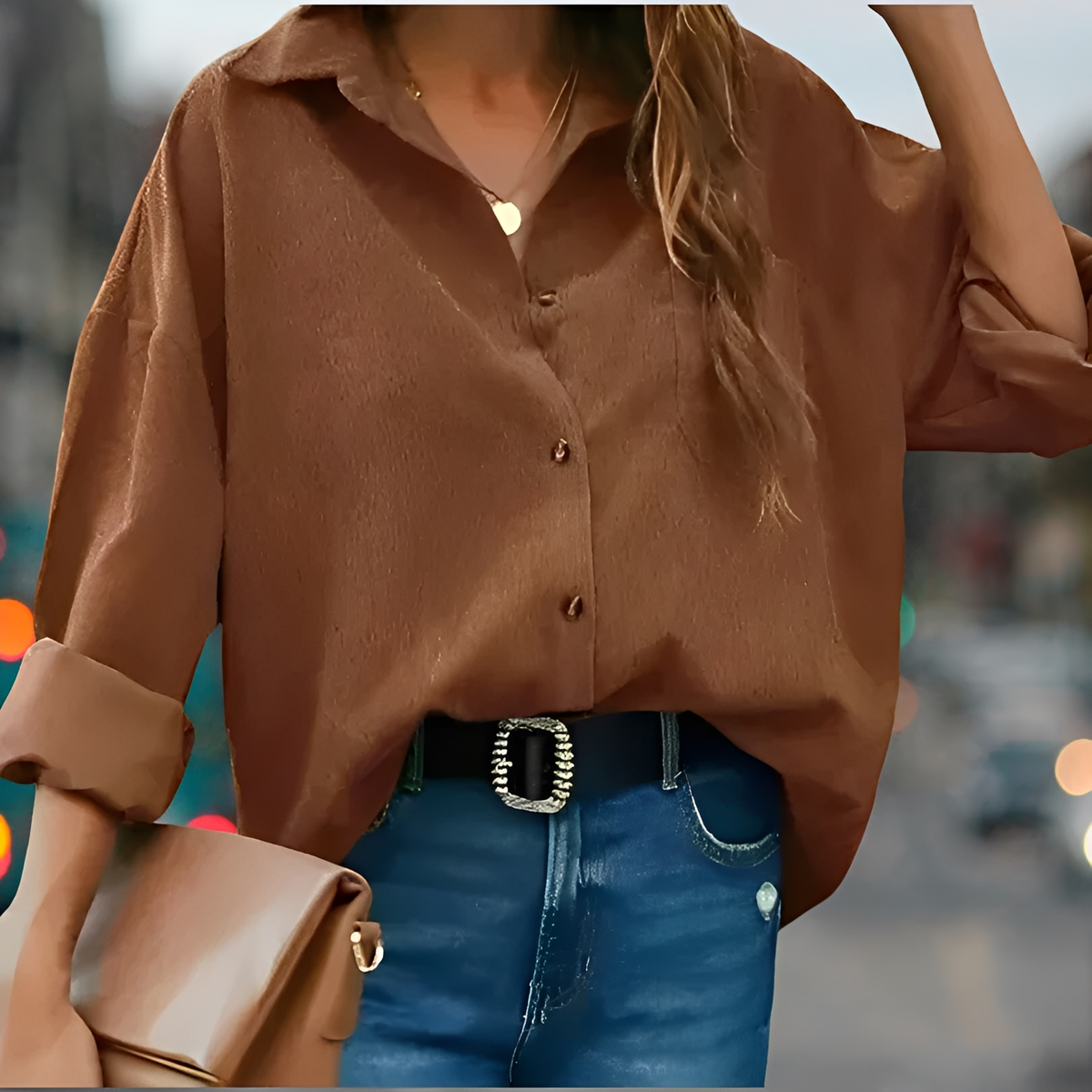 Wendela - Elegante Bluse mit entspanntem Schnitt
