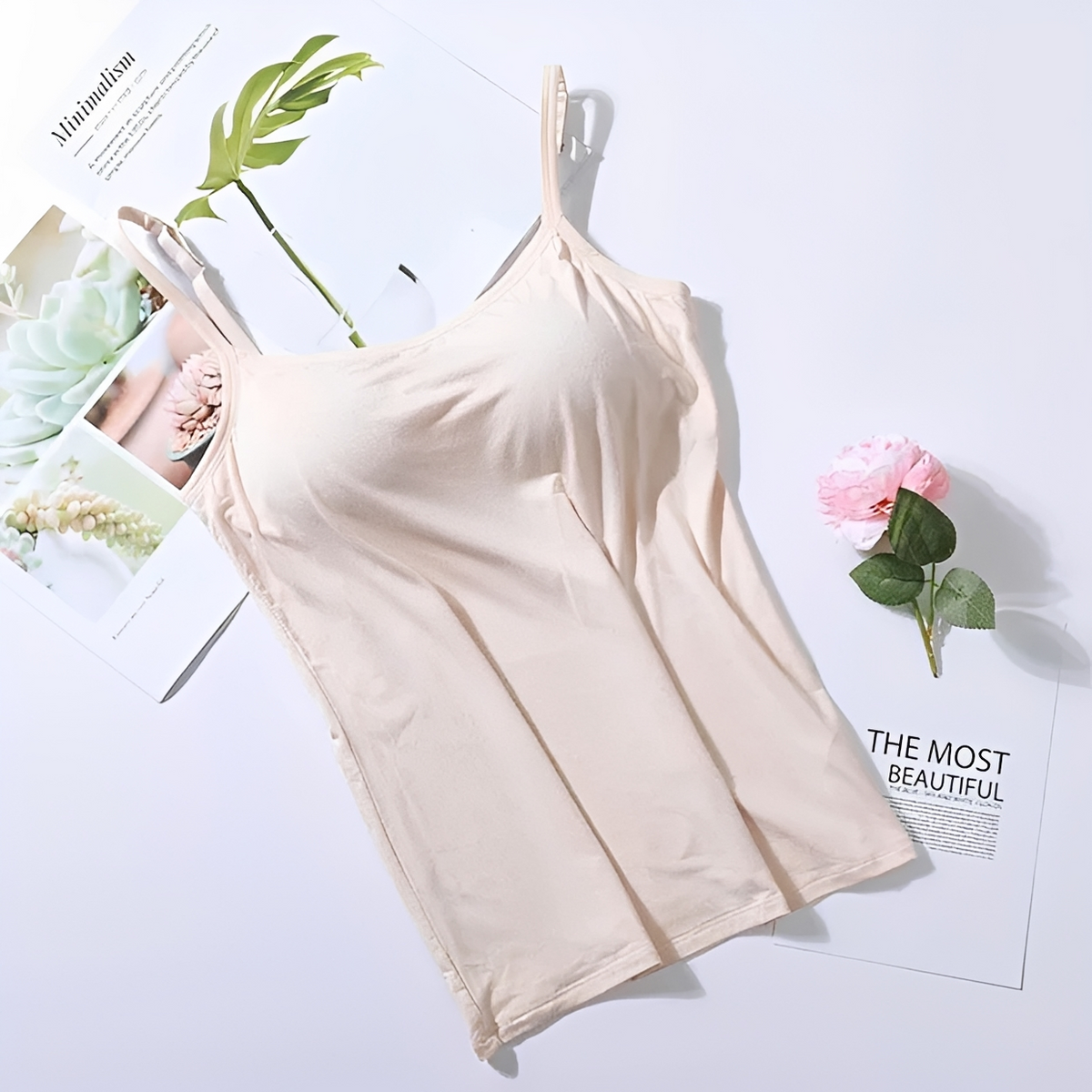 Selena - Elegantes Oberteil mit integriertem BH