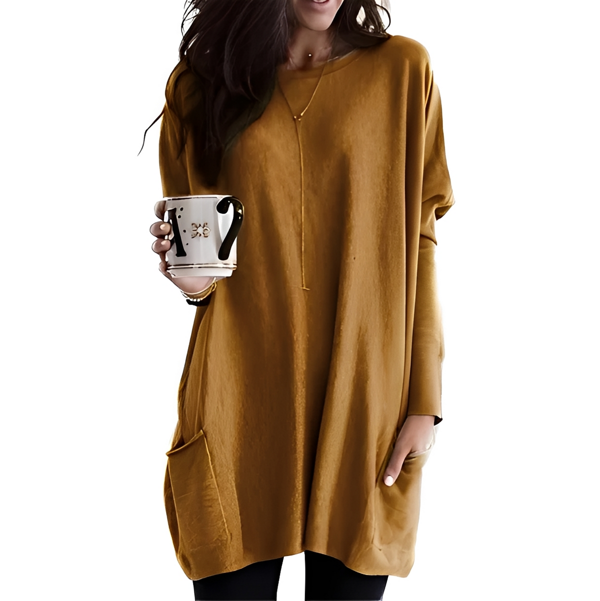 Diane - Komfortabler Langarm-Pullover