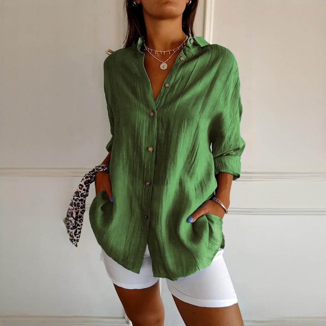 Xaelle - Elegante Bluse mit Knöpfen