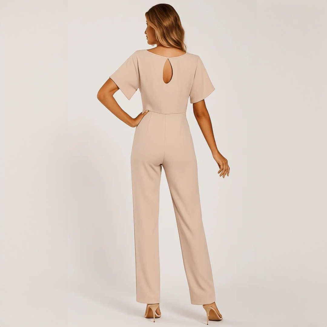 Nora - Eleganter Jumpsuit mit Gürtel