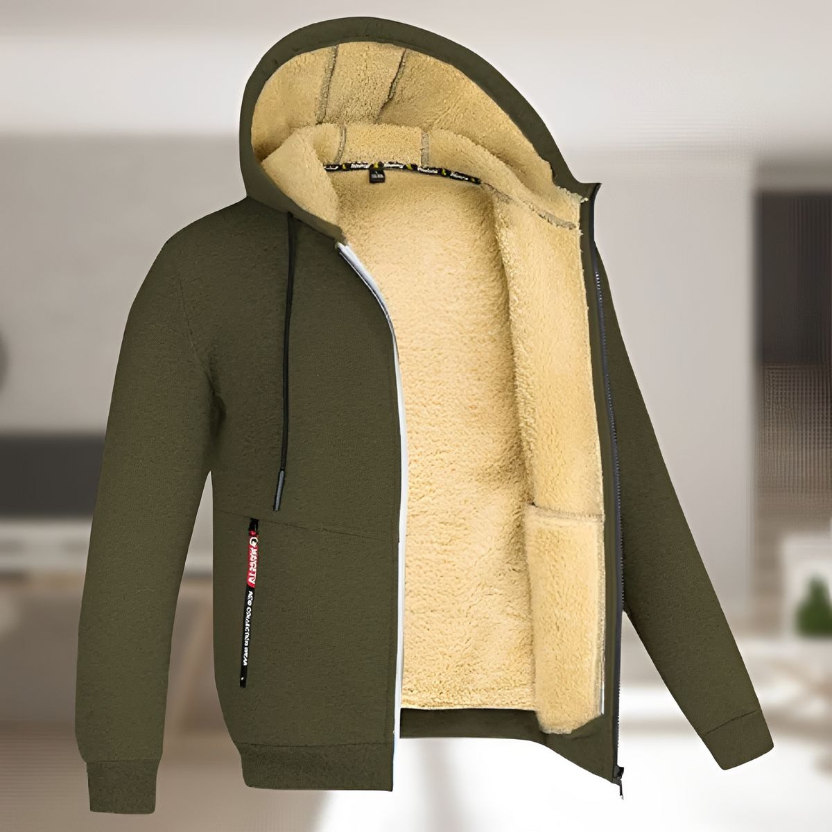 Andrew - Komfortable Kapuzenjacke