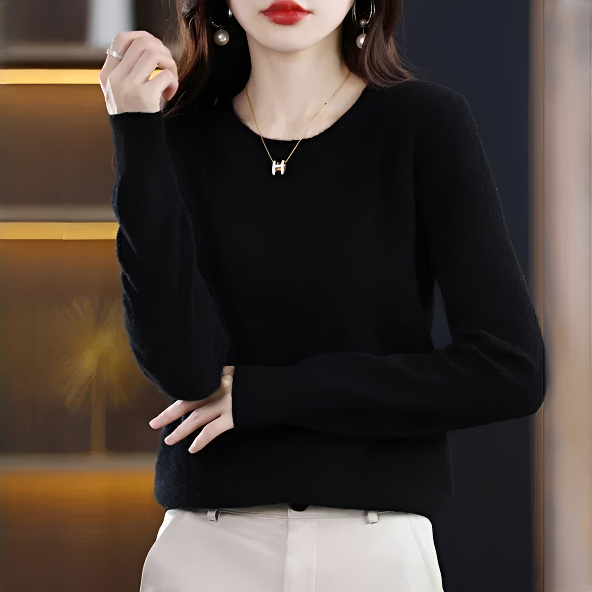Erica - Klassischer und bequemer Pulli