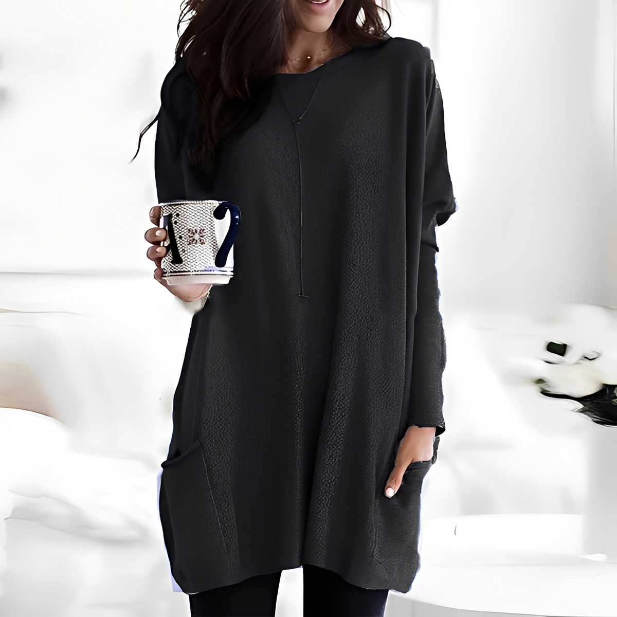Diane - Komfortabler Langarm-Pullover