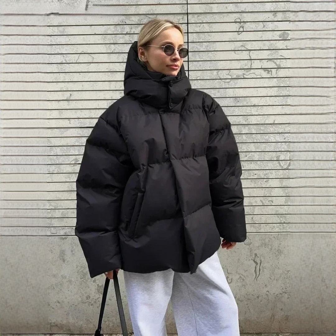 Marzia - Moderne und kuschelige Oversize-Jacke