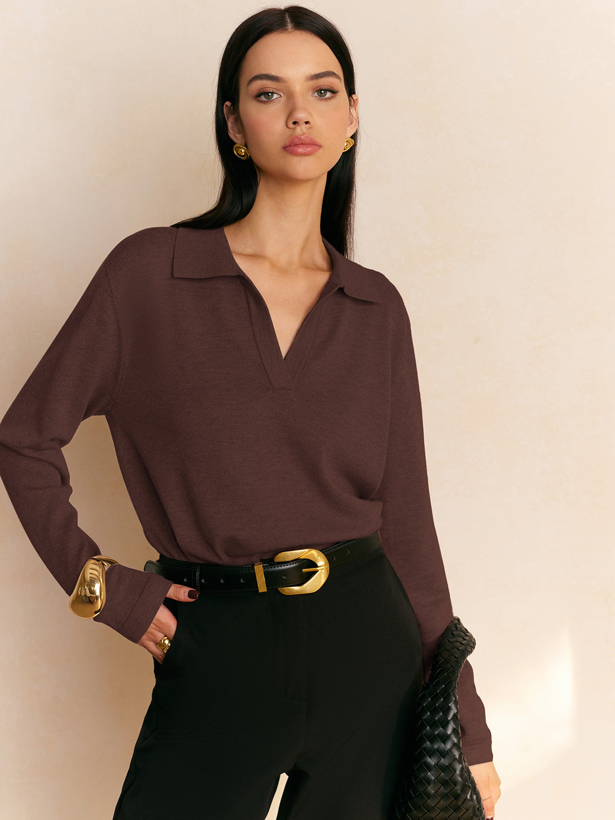 Fiona – Pullover mit weitem Ausschnitt