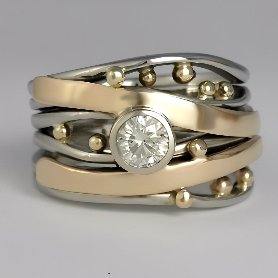 Rhian – Vintage-Ring mit feinen Details