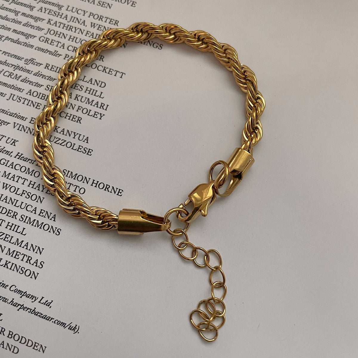 Mila – Geflochtenes Armband aus edlem Material