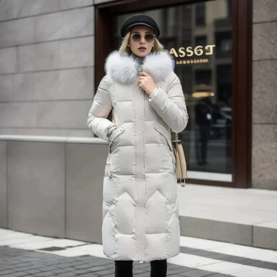 Fara – Damen-Daunenmantel im italienischen Design