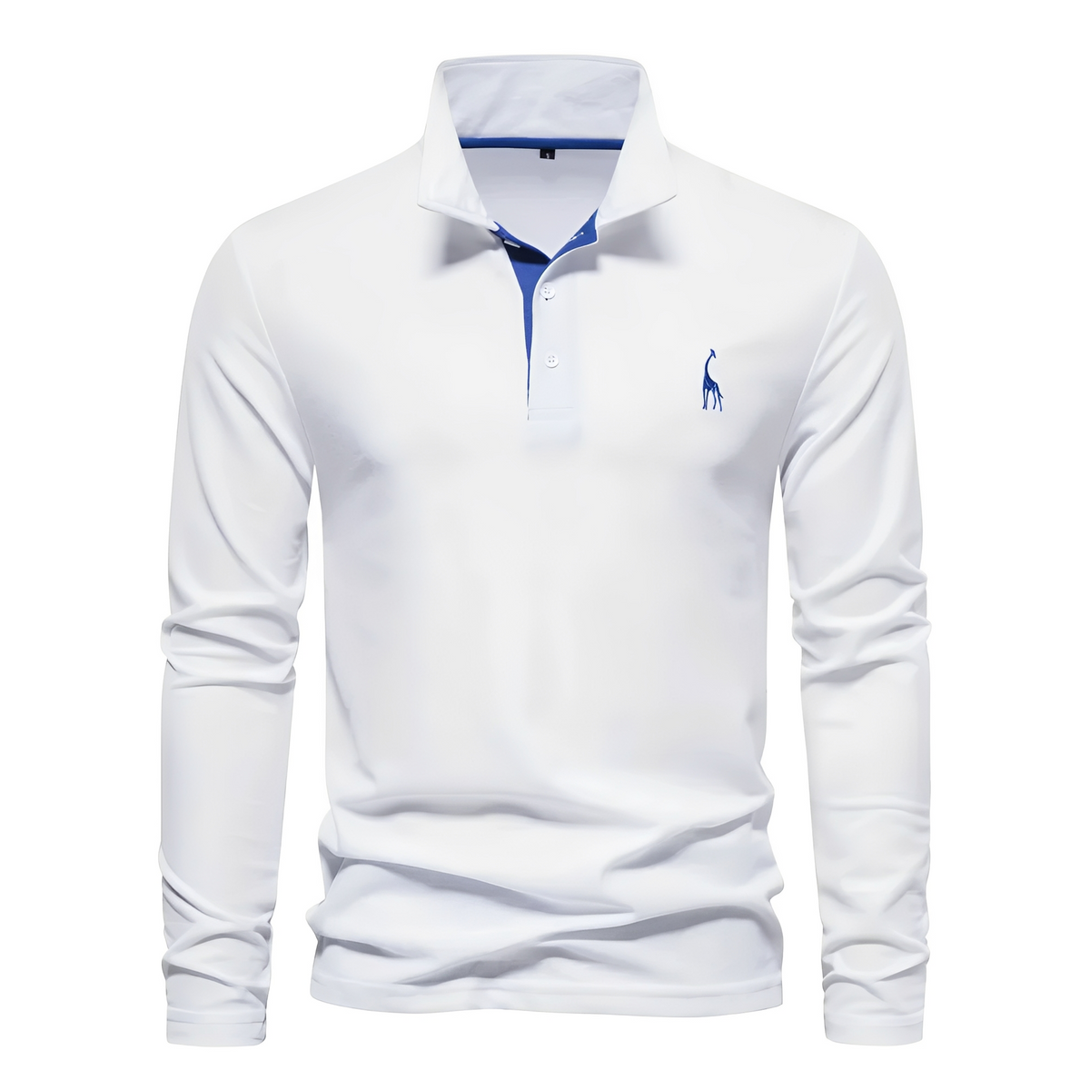 Antoine - Langärmeliges Herren-Poloshirt für den Alltag