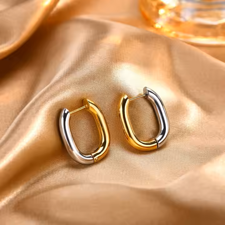 Thea – Ohrringe aus Metall