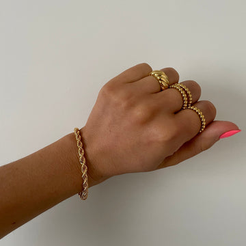 Mila – Geflochtenes Armband aus edlem Material