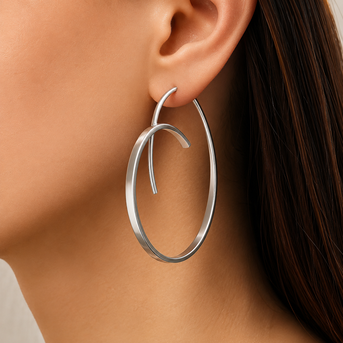 Becca – Spiralohrringe in elegantem Design