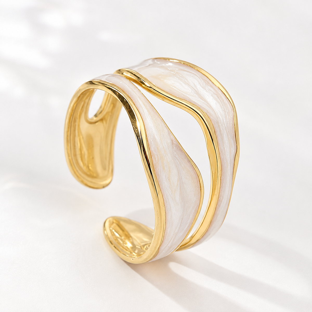 Niana – Vintage-Ring in Weißgold