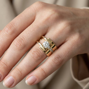 Lyra – Vintage-Ring mit unkonventionellem Design